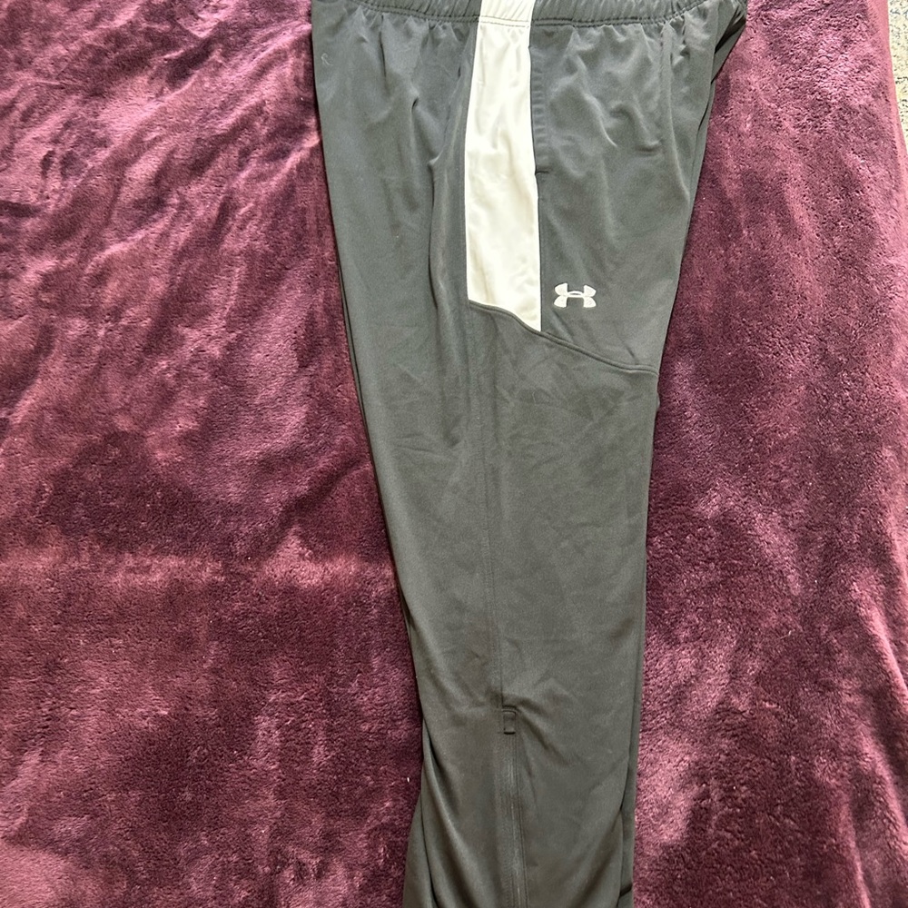 Under Armour Black and Gray Athletic Pants